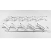 Kit Sam à lames orientables - 18mm - Blanc